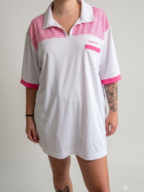 adidas Originals Tops - Pink Classic Adidas Golf Polo Shirt– Size 2XL